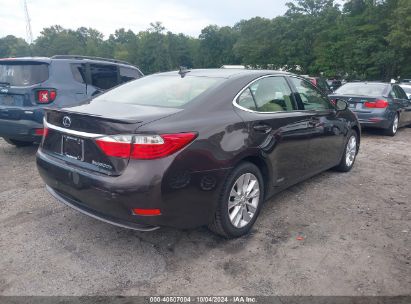 Lot #3005350677 2013 LEXUS ES 300H