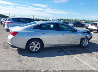 Lot #2996534235 2021 CHEVROLET MALIBU FWD LS