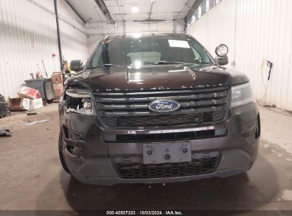 Lot #3053064619 2018 FORD POLICE INTERCEPTOR UTILITY