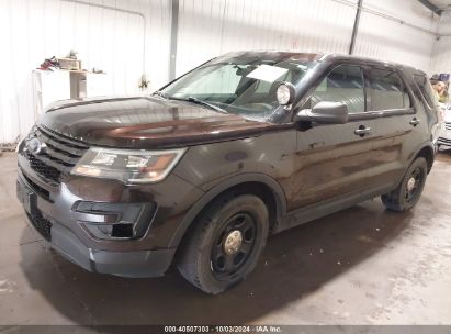 Lot #3053064619 2018 FORD POLICE INTERCEPTOR UTILITY