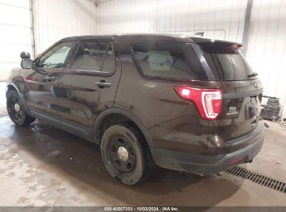 Lot #3053064619 2018 FORD POLICE INTERCEPTOR UTILITY