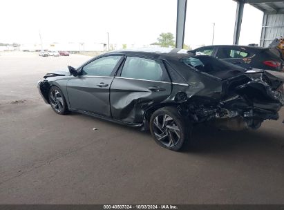 Lot #2989127367 2024 HYUNDAI ELANTRA SEL