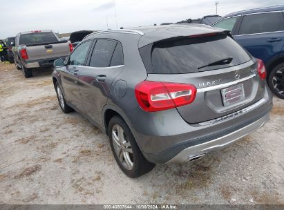 Lot #2995284561 2017 MERCEDES-BENZ GLA 250 4MATIC