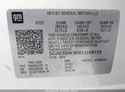 Lot #2995284554 2024 BUICK ENCLAVE ESSENCE FWD