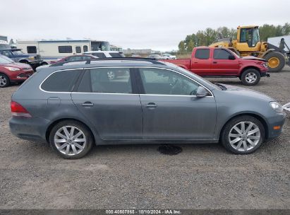 Lot #3065108003 2012 VOLKSWAGEN JETTA SPORTWAGEN 2.0L TDI