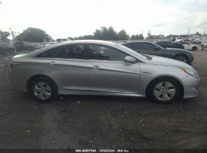 Lot #3056070959 2011 HYUNDAI SONATA HYBRID