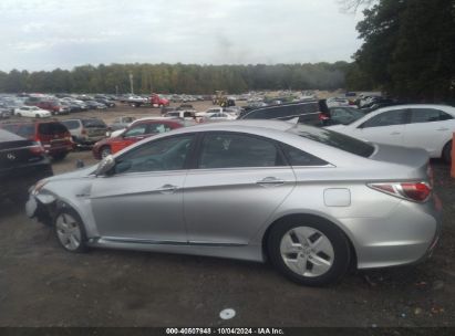 Lot #3056070959 2011 HYUNDAI SONATA HYBRID