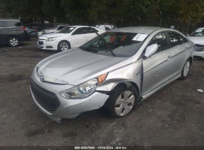 Lot #3056070959 2011 HYUNDAI SONATA HYBRID