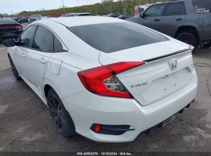 Lot #2995284547 2020 HONDA CIVIC SPORT