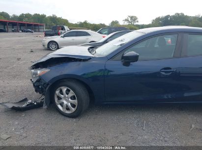 Lot #3006595274 2015 MAZDA MAZDA3 I SPORT