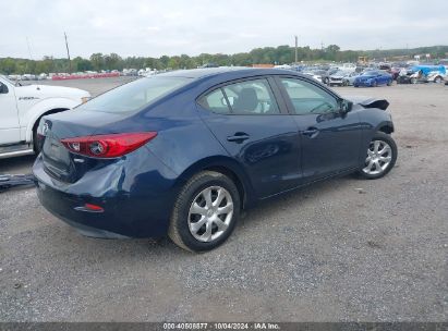 Lot #3006595274 2015 MAZDA MAZDA3 I SPORT