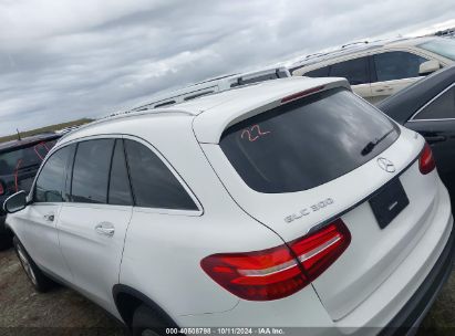 Lot #2992825923 2018 MERCEDES-BENZ GLC 300 4MATIC