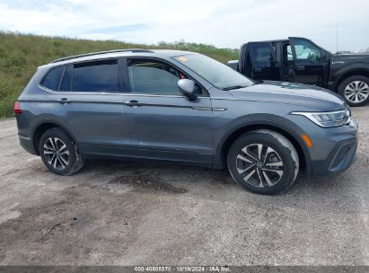 Lot #2995284528 2022 VOLKSWAGEN TIGUAN 2.0T S