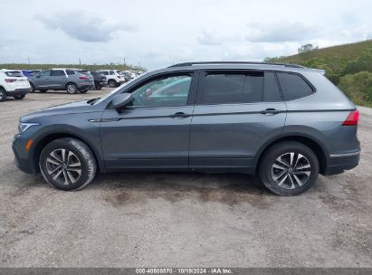 Lot #2995284528 2022 VOLKSWAGEN TIGUAN 2.0T S