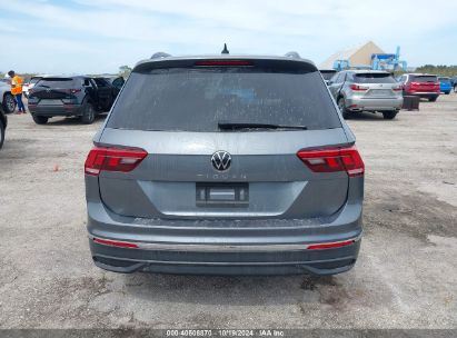 Lot #2995284528 2022 VOLKSWAGEN TIGUAN 2.0T S