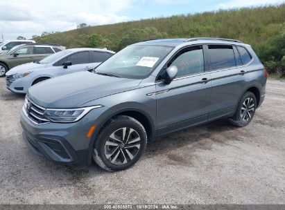 Lot #2995284528 2022 VOLKSWAGEN TIGUAN 2.0T S