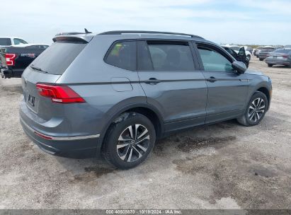 Lot #2995284528 2022 VOLKSWAGEN TIGUAN 2.0T S