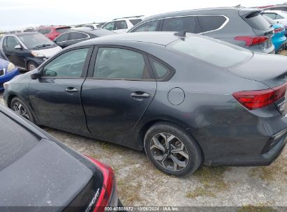 Lot #2995300710 2021 KIA FORTE LXS