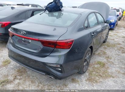 Lot #2995300710 2021 KIA FORTE LXS