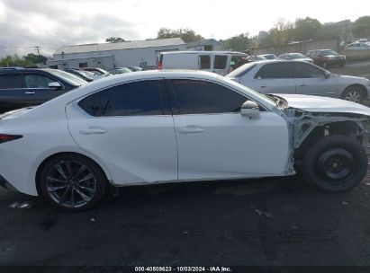 Lot #2995300576 2022 LEXUS IS 350 F SPORT