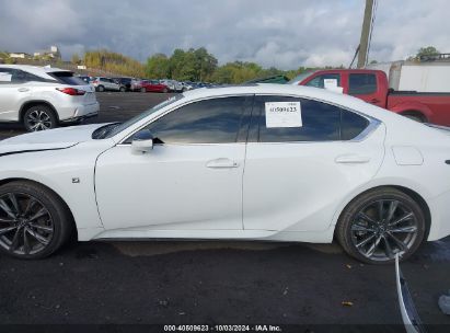 Lot #2995300576 2022 LEXUS IS 350 F SPORT