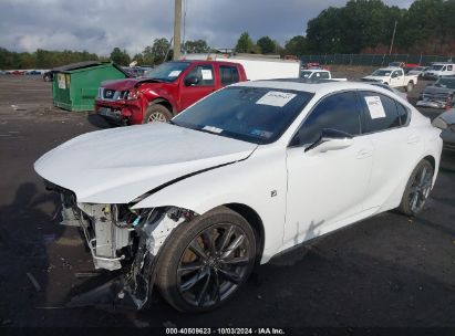 Lot #2995300576 2022 LEXUS IS 350 F SPORT