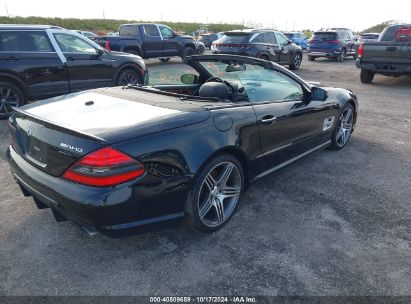 Lot #2992825843 2009 MERCEDES-BENZ SL 63 AMG