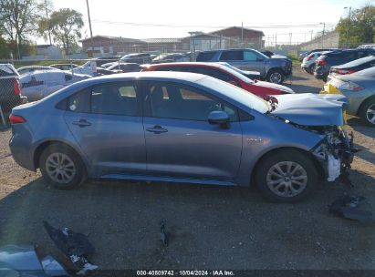 Lot #2990354280 2021 TOYOTA COROLLA HYBRID LE