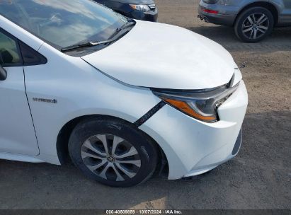 Lot #2995300567 2020 TOYOTA COROLLA HYBRID LE