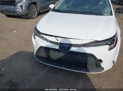 Lot #2995300567 2020 TOYOTA COROLLA HYBRID LE