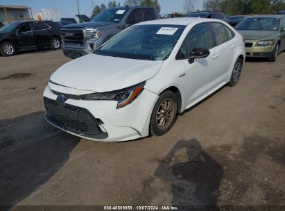 Lot #2995300567 2020 TOYOTA COROLLA HYBRID LE