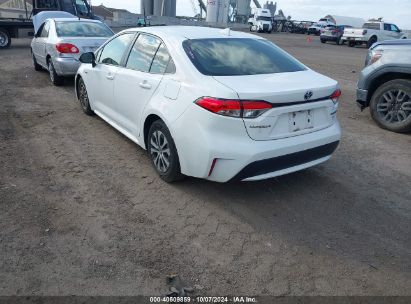 Lot #2995300567 2020 TOYOTA COROLLA HYBRID LE