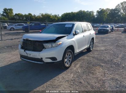 Lot #2992830493 2013 TOYOTA HIGHLANDER BASE V6