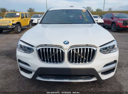 Lot #2995300546 2021 BMW X3 SDRIVE30I