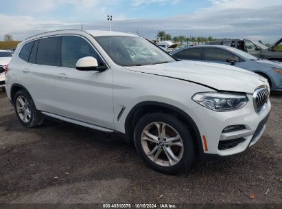 Lot #2995300546 2021 BMW X3 SDRIVE30I