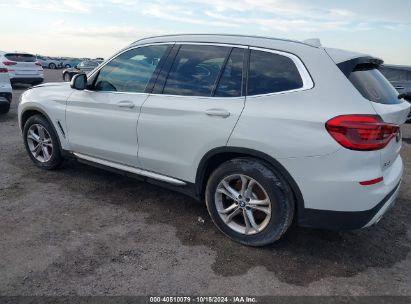 Lot #2995300546 2021 BMW X3 SDRIVE30I