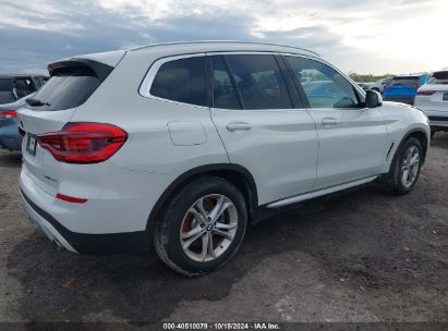 Lot #2995300546 2021 BMW X3 SDRIVE30I