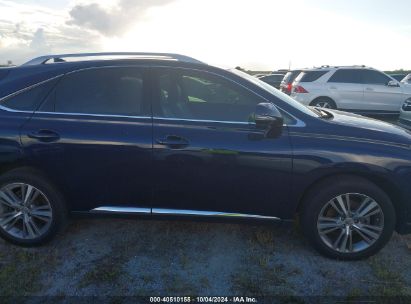 Lot #2995300541 2015 LEXUS RX 350