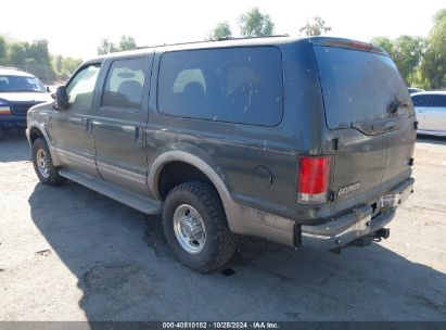 Lot #3056063178 2000 FORD EXCURSION LIMITED