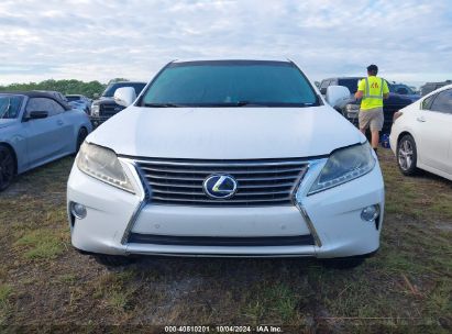 Lot #2996534201 2013 LEXUS RX 450H