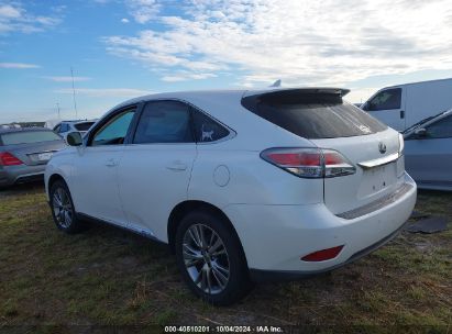 Lot #2996534201 2013 LEXUS RX 450H