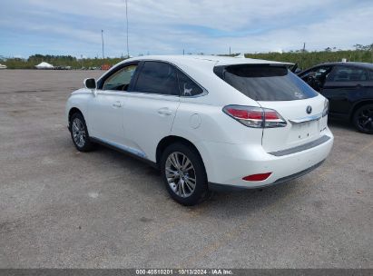 Lot #2996534201 2013 LEXUS RX 450H