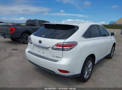 Lot #2996534201 2013 LEXUS RX 450H