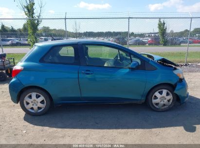 Lot #2995300537 2012 TOYOTA YARIS LE