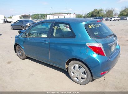 Lot #2995300537 2012 TOYOTA YARIS LE