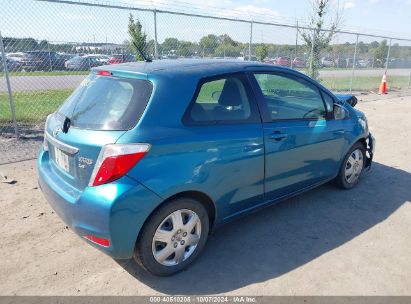 Lot #2995300537 2012 TOYOTA YARIS LE