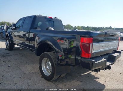 Lot #3035086807 2022 FORD F-450 LIMITED