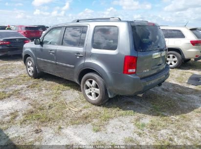 Lot #2995300529 2011 HONDA PILOT EX-L