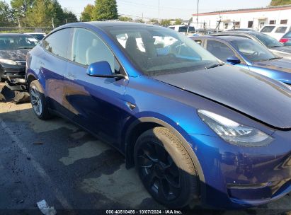 Lot #2992825791 2023 TESLA MODEL Y AWD/LONG RANGE DUAL MOTOR ALL-WHEEL DRIVE