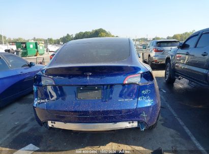 Lot #2992825791 2023 TESLA MODEL Y AWD/LONG RANGE DUAL MOTOR ALL-WHEEL DRIVE